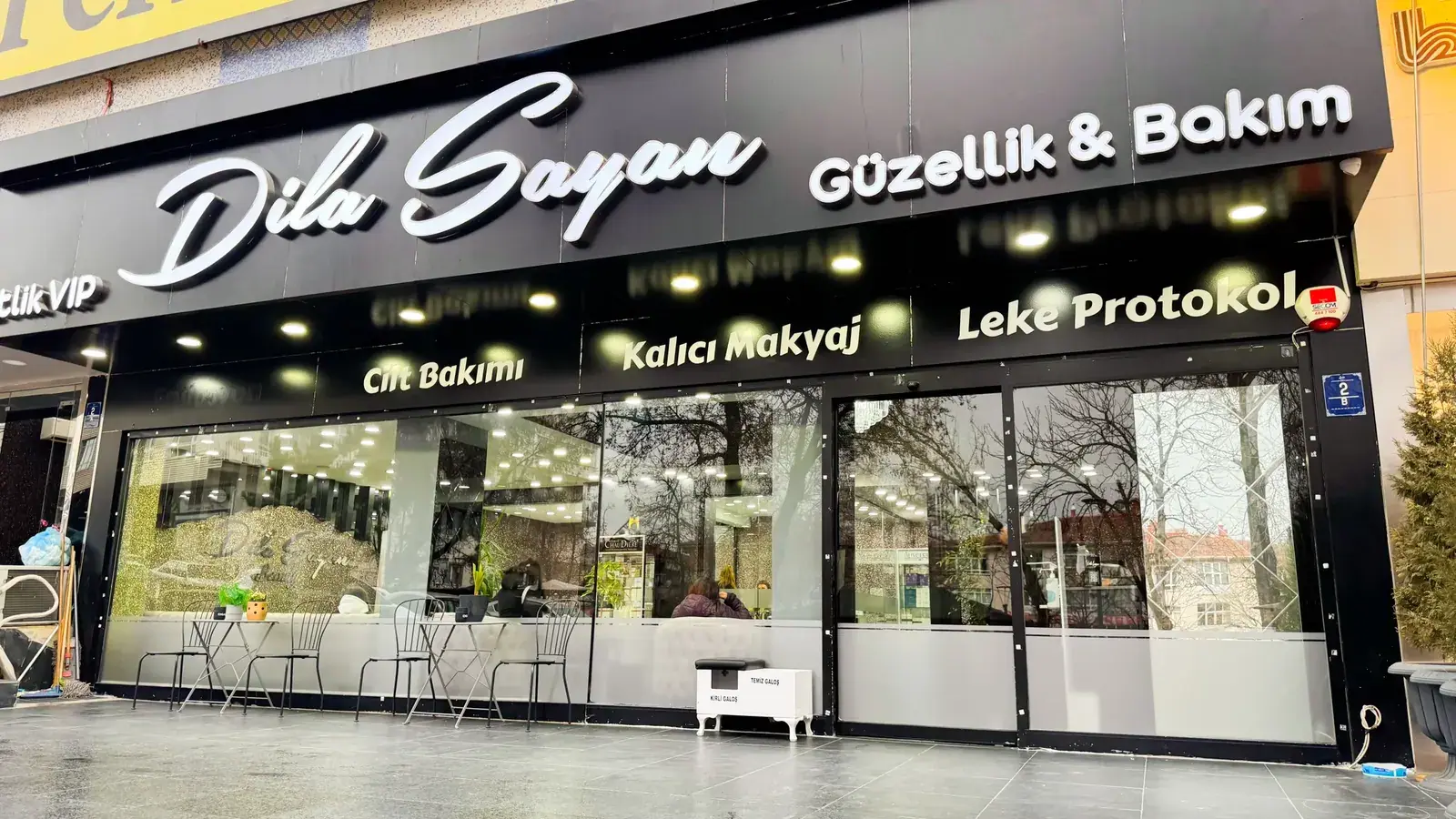 Dila Sayan Etlik şubesinin dış cephesi